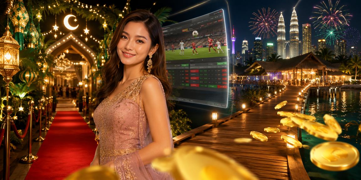 Pengguna Petaling Jaya memasang aplikasi pertaruhan mudah alih riding168 pada peranti Android semasa Hari Raya